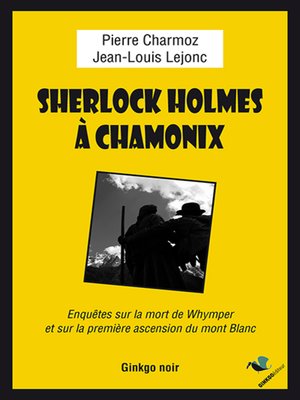 cover image of Sherlock Holmes à Chamonix